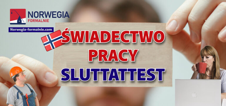 Świadectwo pracy (Sluttattest)